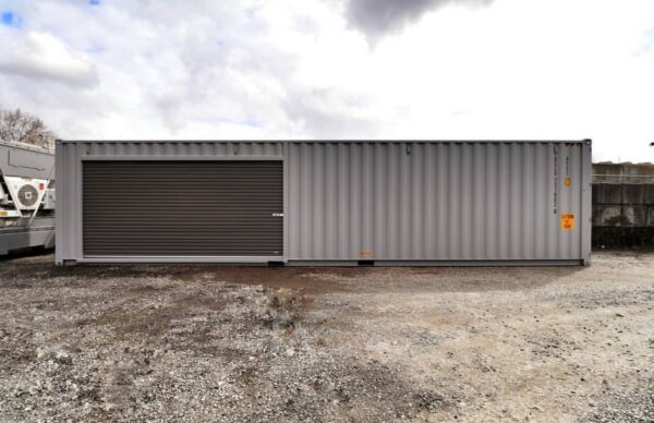 40ft Side Access Container With 15-Inch Roll-Up Door