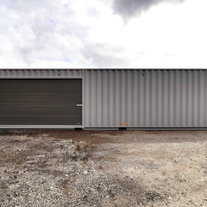 40ft Side Access Container With 15-Inch Roll-Up Door