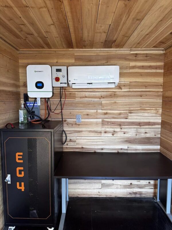 20ft Shipping Office Container - Solar Off Grid - Image 9