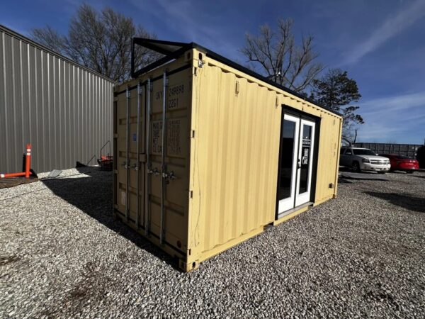 20ft Shipping Office Container - Solar Off Grid